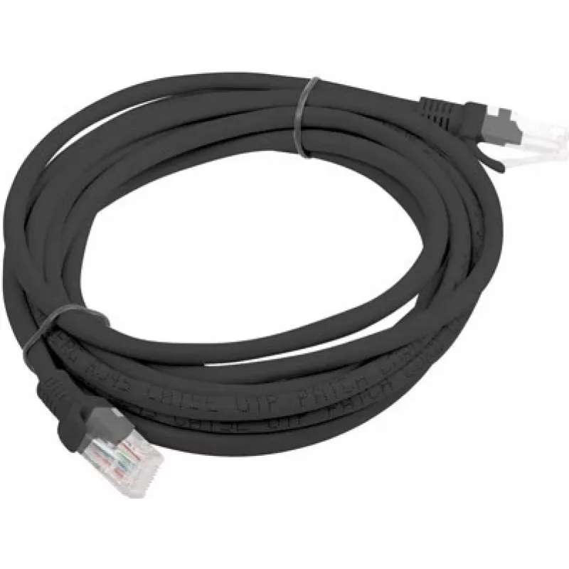 Cavo patch UTP Lanberg PCU6-10CC-0300-BK (RJ45 - RJ45, 3 m, UTP, Cat. 6, colore nero) (PCU6-10CC-0300-BK)