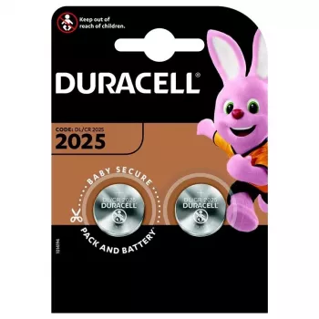 Batterie CR2025 blister 2 pezzi