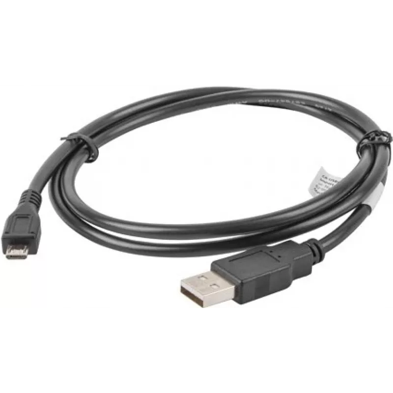 Cavo USB Lanberg CA-USBM-10CC-0010-BK USB 2.0 1 m Micro-USB B USB A nero