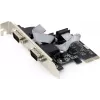 Scheda seriale PCIe Gembird SPC-22, 2x RS-232, low profile, WCH382, 2 Mbps