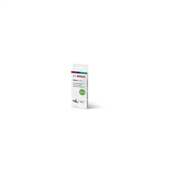 Pastiglie detergenti Bosch TCZ8001A — bianco, confezione da 10, pastiglie detergenti per elettrodomestici