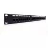 Digitus Professional DN-91624U patch panel da 19 pollici, 24x RJ45, Cat 6, non schermato, LSA, 1U, nero