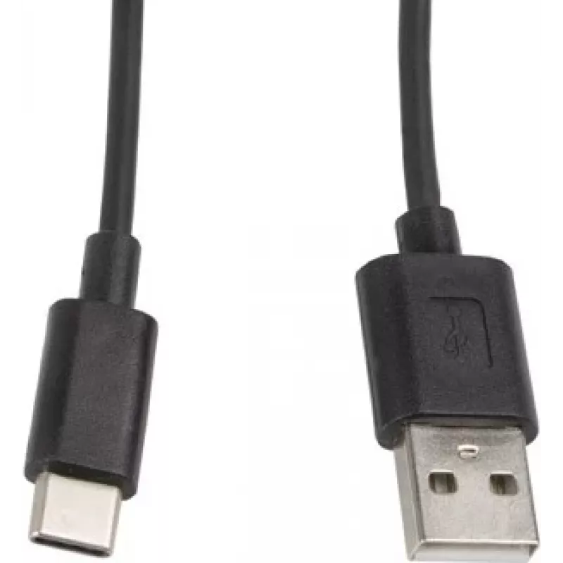 Cavo Lanberg CA-USBO-10CC-0010-BK (connettore maschio USB 2.0 - USB 2.0, USB, connettore maschio Type-C, 1m, nero) (CA-USBO-10CC-0010-BK)