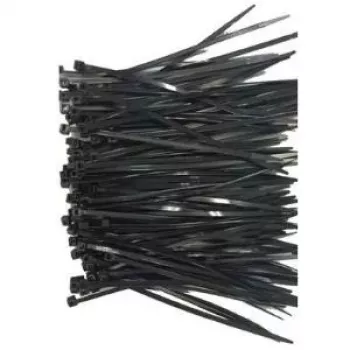 Fascette per cavi Gembird NYTFR-250X3.6 nylon nero 100 pezzi
