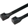 LOGILINK - Set da 100 fascette per cavi, lunghezza 30 cm, nero (KAB0004B)
