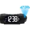 Blaupunkt CRP9BK radiosveglia, FM PLL, proiettore, 2 sveglie, ricarica USB, temperatura interna, nero