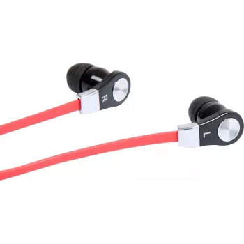 MAGICSOUND DS-2 - Cuffie stereo con microfono, nero-rosso