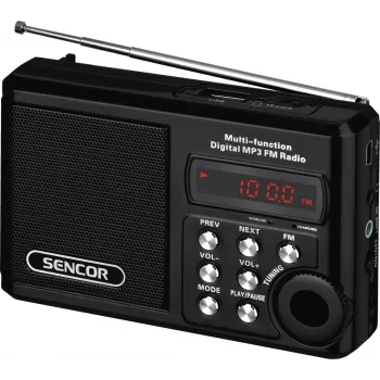 Radio portatile SRD 215 B MP3, USB, SD