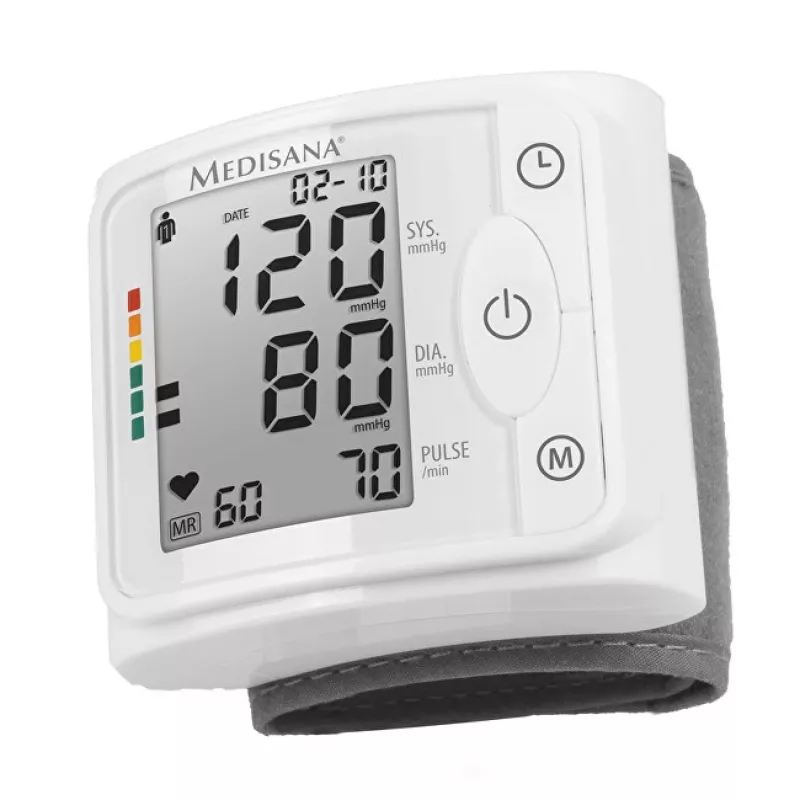 Medisana BW 320 misuratore di pressione da polso - automatico, 2 utenti, 120 posizioni di memoria
