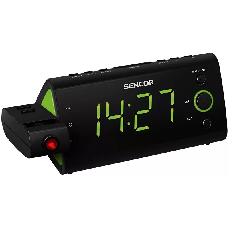 Sveglia radio SRC 330GN con proiettore dell'ora
