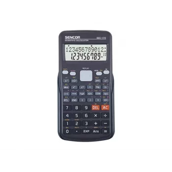Calcolatrice scientifica SENCOR SEC 170 — 240 funzioni, display a 2 righe, a batteria, custodia protettiva
