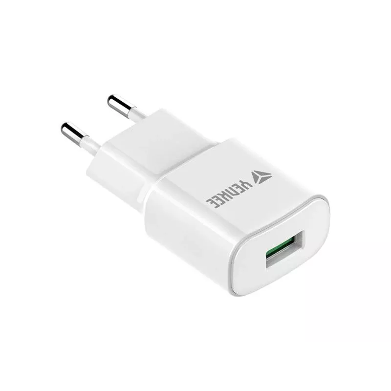 Alimentatore USB YENKEE YAC 2023WH 18W 3A Quick Charge 3.0