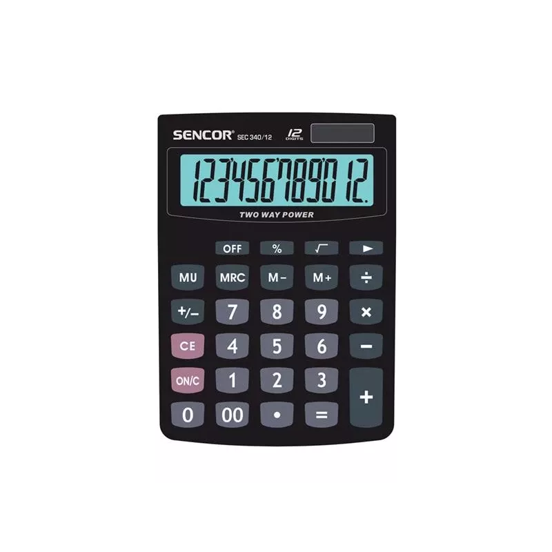 Sencor SEC 340/12 prodotto nero