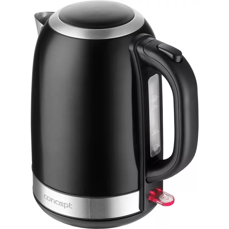 Bollitore Concept Solution RK3245 — 1,7 l, 2200 W, acciaio inox, nero