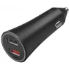 Xiaomi caricabatterie da auto dual port 37 Watt nero, nero