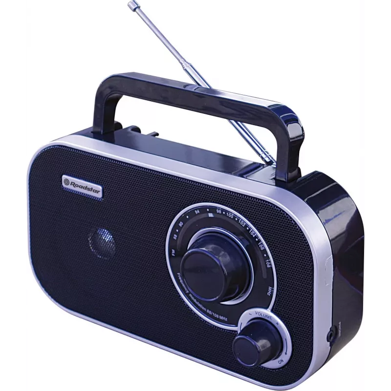 Roadstar TRA-2235 BK radio portatile analogica, FM, nera