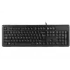 Tastiera A4Tech KR-92 universale USB QWERTY inglese nero
