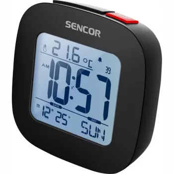 Sencor SDC 1200 B orologio con sveglia, nero