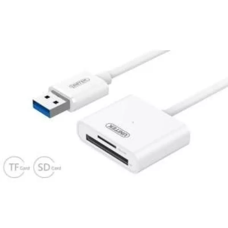 Unitek Y-9321 - Lettore di schede (SD, MicroSD, SDHC, MicroSDHC, SDXC, MicroSDXC) - USB 3.0