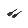 Cavo USB UNITEK Y-C476BK USB 3.2 Gen 1 (3.1 Gen 1) 0,2 m USB C USB A nero