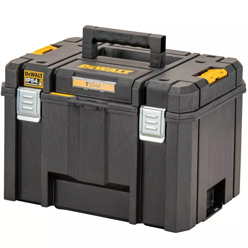 DeWALT DWST83346-1 TSTAK VI 2.0 valigia portautensili, alluminio, nero/giallo