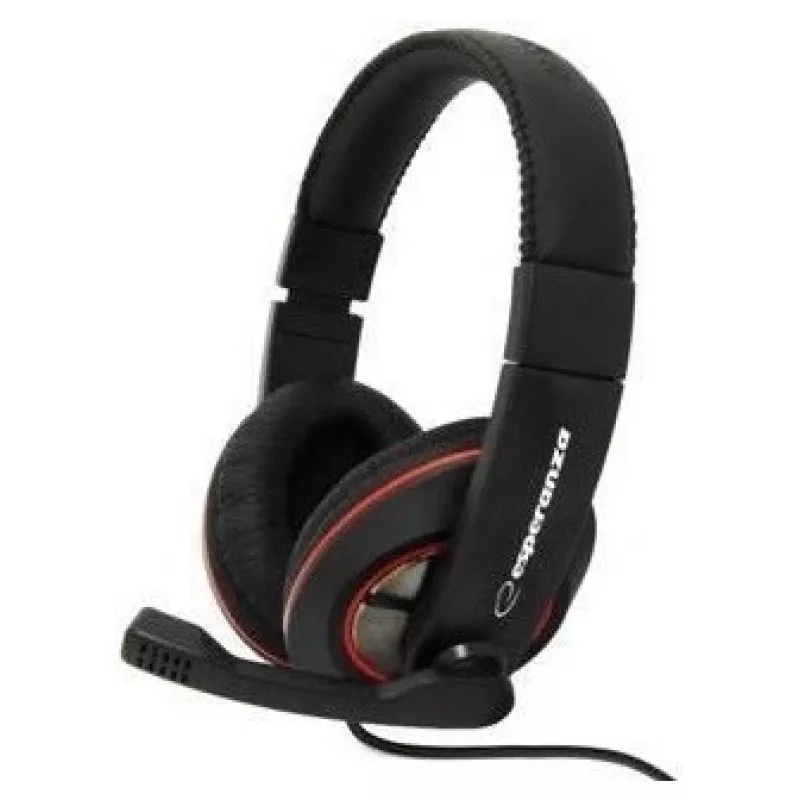 Cuffie cablate ESPERANZA EH118, circumaurali, archetto, cavo 2,5 m, 20–20.000 Hz