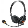Cuffie NATEC Drone con archetto cablate per telefonate/musica nero, arancione