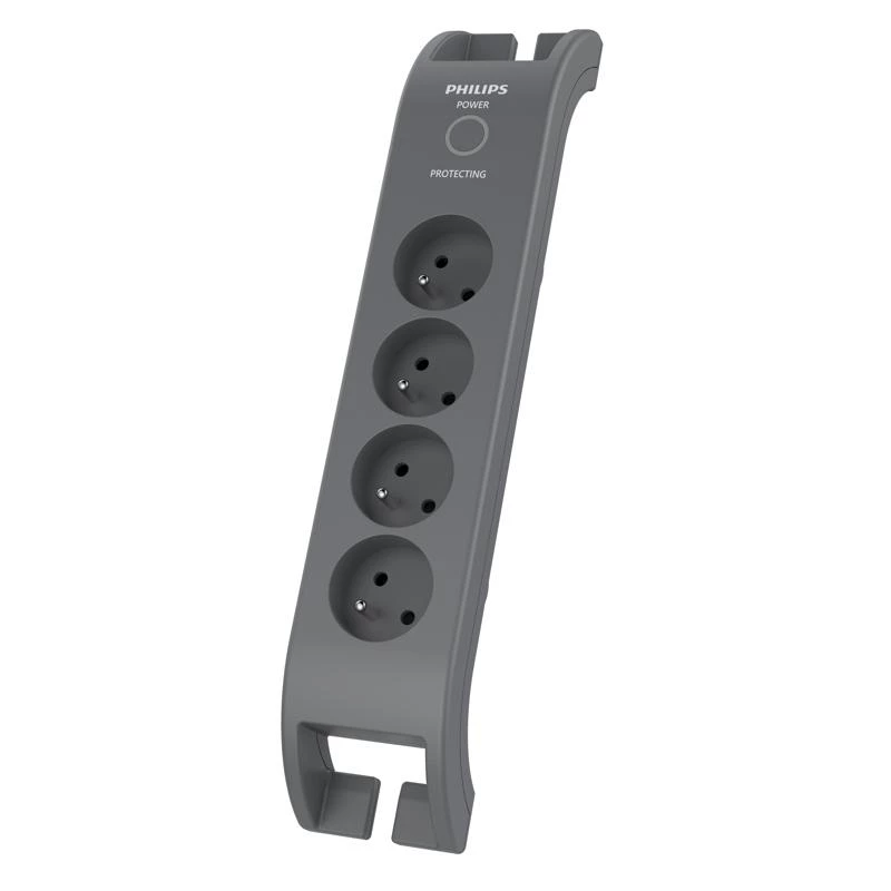 Philips SPN3140A/60 ciabatta con protezione da sovratensioni, 4 prese, 2 m