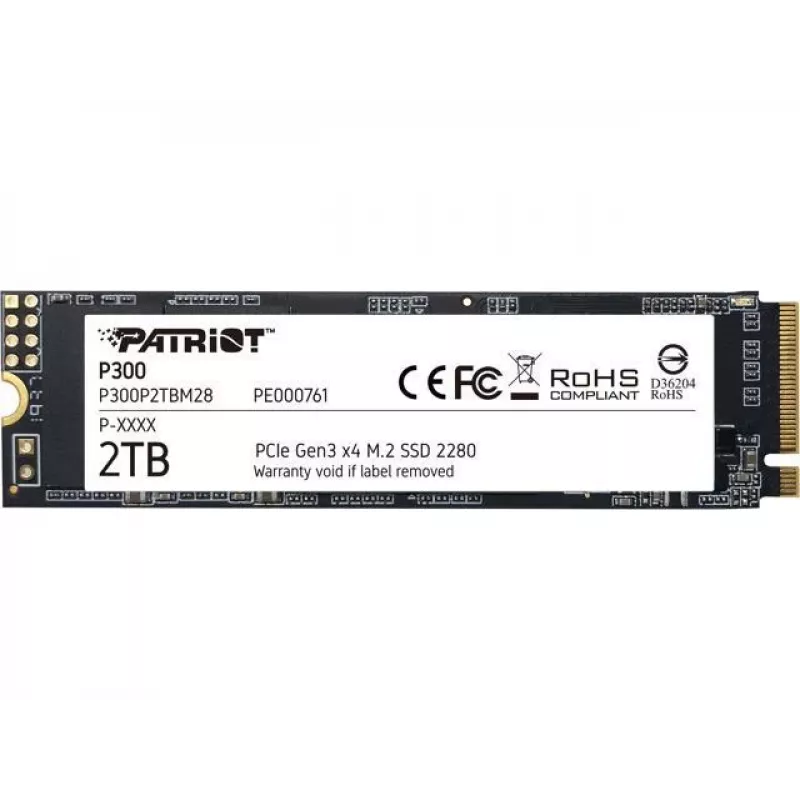 SSD Patriot Memory 2 TB M.2 PCI Express 3.0 NVMe P300