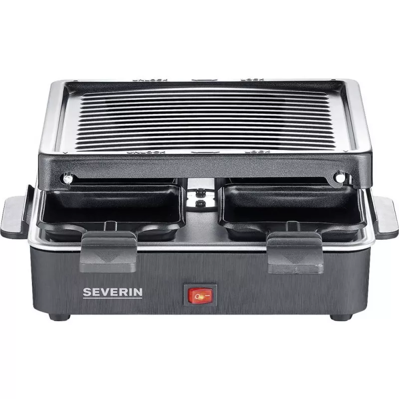 Severin mini raclette grill 4 piccole padelline antiaderenti 600 W