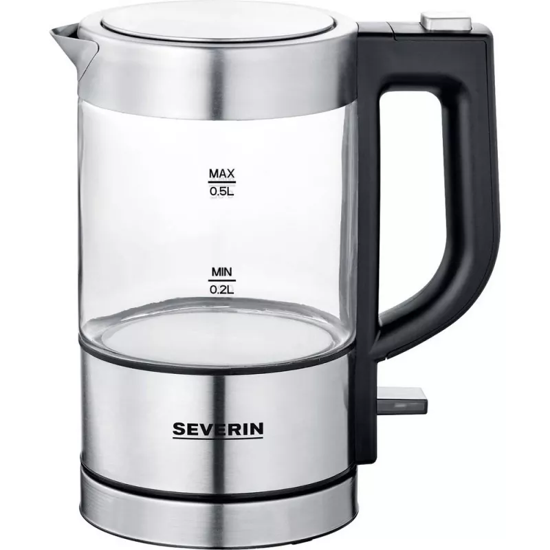 Severin WK 3472 bollitore 0,5 l argento 1100 W (WK3472)