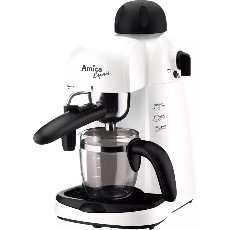 Macchina per espresso bianco-nero CD1011