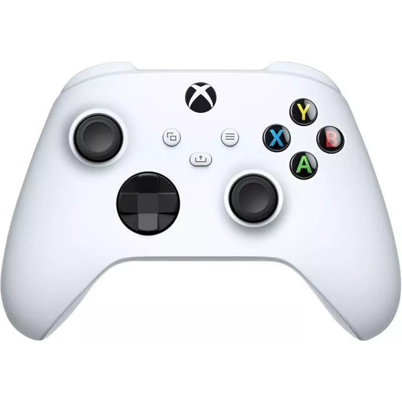 Microsoft Xbox Wireless Controller - Gamepad - senza fili - Bluetooth - Robot White - per PC, Microsoft Xbox One, Android, Microsoft Xbox Series S, Microsoft Xbox Series X