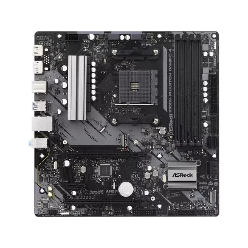 Scheda madre ASRock B550M Phantom Gaming 4 AMD B550 Socket AM4 micro ATX