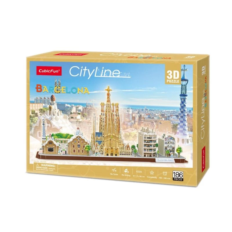 Puzzle 3D - Barcellona - difficoltà: 4/8