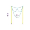 Bastoncino per bolle di sapone TUBAN GIANT BUBBLE WAND GLASSES, per bambini da 3 anni