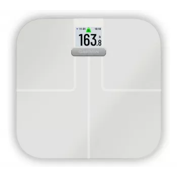 Bilancia pesapersone smart Garmin Index S2, bianca