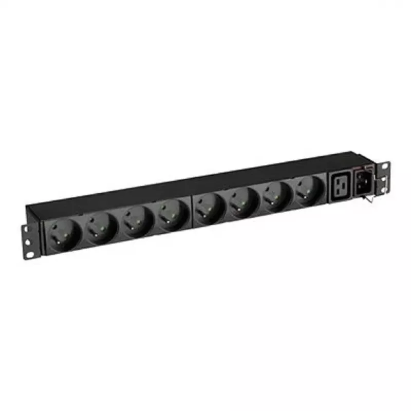 FlexPDU 8 FR - Basic - 1U - monofase - rackmount - orizzontale/verticale - nero