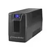 Gruppo di continuità PowerWalker VI 800 SCL FR — UPS Line-Interactive 0,8 kVA (480 W), 2 prese tipo E, USB, RJ-45/RJ-11, batteria 12V 9Ah, tower, nero