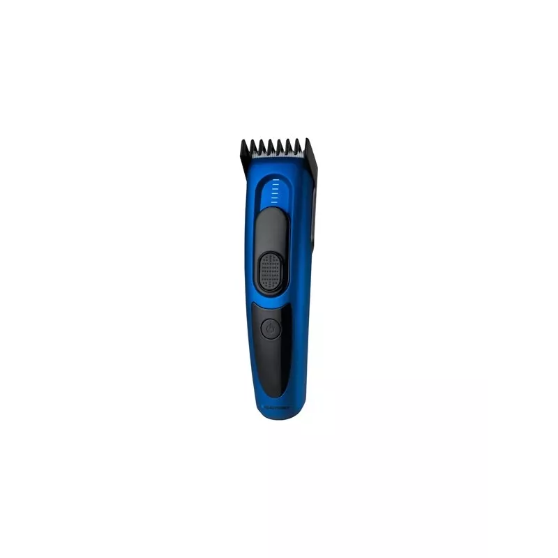 Rifinitore per capelli BLAUPUNKT HCC401 — regolabile 3–24 mm, ricaricabile, nero/blu
