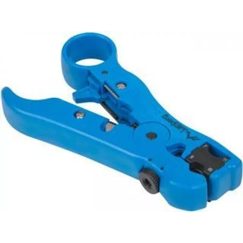Pinza spellafili LANBERG NT-0102, impugnatura in plastica, isolamento protettivo, lame sostituibili, blu