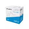 Cavo di rete LANBERG Cat6 U/UTP LCU6-11CU-0305-S, 305 m, 23 AWG, grigio, guaina HDPE