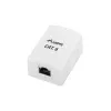 Scatola di connessione a parete RJ-45 bianca Lanberg OS6-0001-W