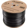 Lanberg LCF5-21CU-0305-BK cavo di installazione Cat5e F/UTP per esterni, rame massiccio, 305 m, nero