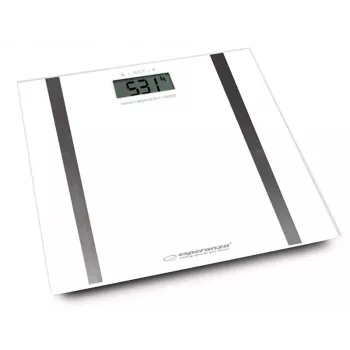 Bilancia pesapersone Esperanza Samba EBS018W – elettronica, 180 kg, bianca