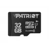 Scheda di memoria microSDHC PATRIOT PSF32GMDC10 — 32 GB, UHS‑I, Class 10 (U1), V10, 80 MB/s, nero