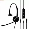 EPOS Sennheiser Headset Impact SC 635 USB-C 3,5mm USBC 3,5mm mono nero argento (1000669)