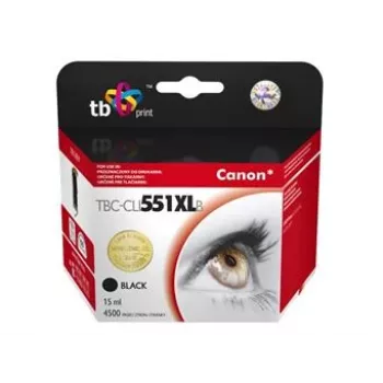 Cartuccia d'inchiostro TB compatibile per Canon CLI-551XL BK nero