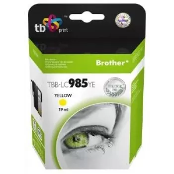 Cartuccia d'inchiostro TB compatibile S Brother LC 985 YE 100% N