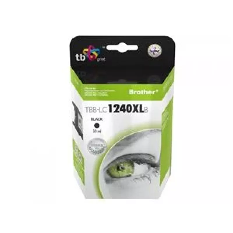 Inchiostro per Brother MFC-J6510DW LC1240XL nero TBB-LC1240XLB